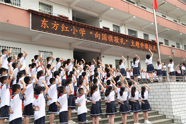 向国旗敬礼 向国旗敬礼